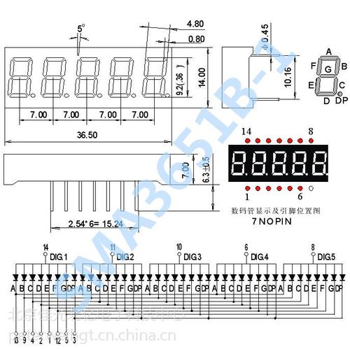 共陰極七段LED數碼管譯碼電路設計全解析